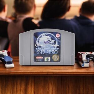 Nintendo 64 Gray Cartridge - Mortal Kombat Mythologies: Sub-Zero